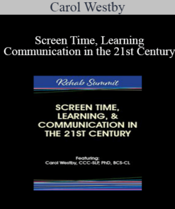 Carol Westby - Screen Time
