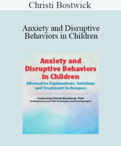 Christi Bostwick - Anxiety and Disruptive Behaviors in Children: Alternative Explanations