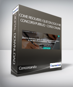Concorsando - Come risolvere i quiz di logica nei concorsi pubblici - Corso online
