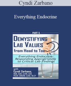 Cyndi Zarbano - Everything Endocrine: Responding Appropriately to Critical Lab Findings