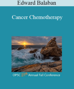 Edward Balaban - Cancer Chemotherapy