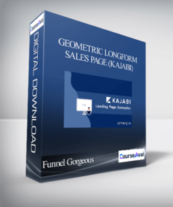 Funnel Gorgeous - Geometric Longform Sales Page (Kajabi)