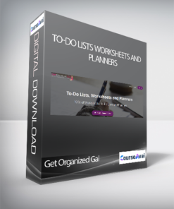 Get Organized Gal - To-Do Lists Worksheets and Planners