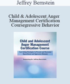 Jeffrey Bernstein - Child and Adolescent Anger Management Certification Course: Fast Acting Strategies to Prevent and Overcome Oppositional and Aggressive Behavior
