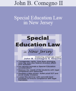 John B. Comegno II - Special Education Law in New Jersey