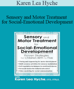 Karen Lea Hyche - Sensory and Motor Treatment for Social-Emotional Development: Proven Strategies for Children Birth to Five