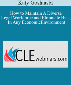 Katy Goshtasbi - How to Maintain A Diverse Legal Workforce and Eliminate Bias, In Any EconomicEnvironment