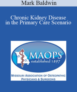 Mark Baldwin - Chronic Kidney Disease in the Primary Care Scenario