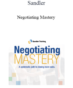 Sandler - Negotiating Mastery