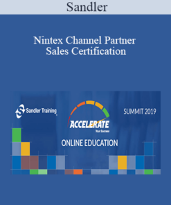 Sandler - Nintex Channel Partner Sales Certification