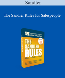 Sandler - The Sandler Rules for Salespeople