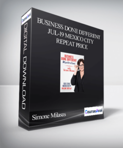 Simone Milasas - Business Done Different Jul-19 Mexico City Repeat Price
