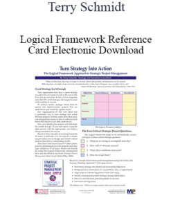 Terry Schmidt - Logical Framework Reference Card Electronic Download