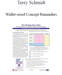 Terry Schmidt - Wallet-sized Concept Reminders