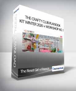 The Reset Girl + Friends - The Crafty Club PlayBook +Kit Winter 2020 + Workshop No. 1
