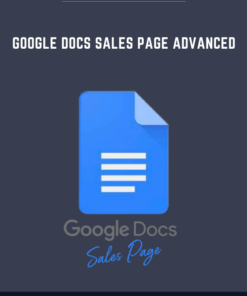 Google Docs Sales Page Advanced  -  Ian Stanley