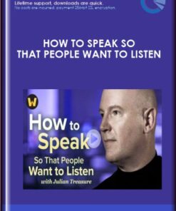 TTC  - How to Speak So That People Want to Listen  -  Julian Treasure