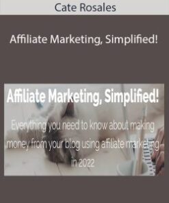 Cate Rosales – Affiliate Marketing, Simplified!