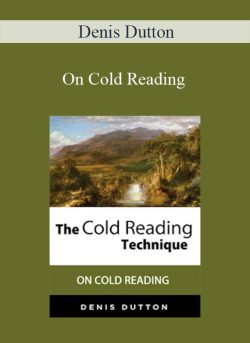 Denis Dutton – On Cold Reading