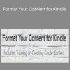 Dvorah Lansky M.Ed . Format Your Content for Kindle 250x343 1 » Courses[GB]