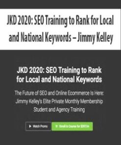 [Download Now] JKD 2020: SEO Training to Rank for Local and National Keywords – Jimmy Kelley