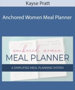 Kayse Pratt – Anchored Women Meal Planner