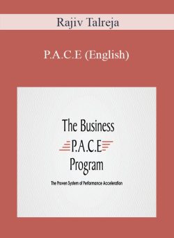 Rajiv Talreja – P.A.C.E (English)