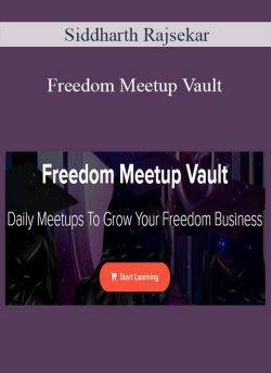 Siddharth Rajsekar – Freedom Meetup Vault