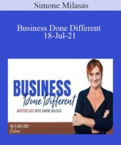 Simone Milasas – Business Done Different 18-Jul-21