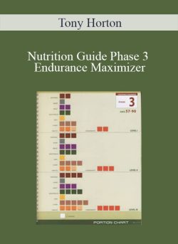 Tony Horton – Nutrition Guide Phase 3 Endurance Maximizer