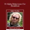 Tyler Durden – 10 Alpha Behaviours For Breakbeat