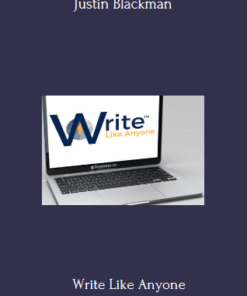 Write Like Anyone Buy Justin Blackman