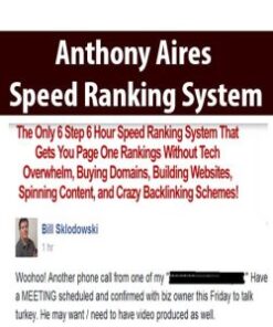 Anthony Aires – Speed Ranking System