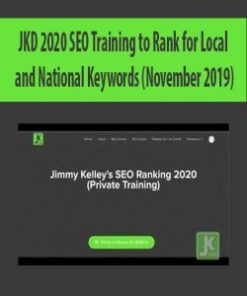 JKD 2020 SEO Training to Rank for Local and National Keywords (November 2019)