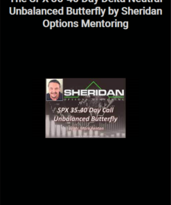 The SPX 35-40 Day Delta Neutral Unbalanced Butterfly by Sheridan Options Mentoring