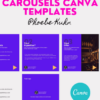 Master of Carousels Canva Templates - Phoebe Kuhn